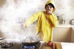改变您的烹饪习惯，减少油烟对厨房产生